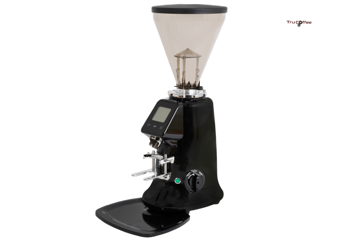 Coffee Format JX-600AD Glossy Black - Professional Coffee Grinder