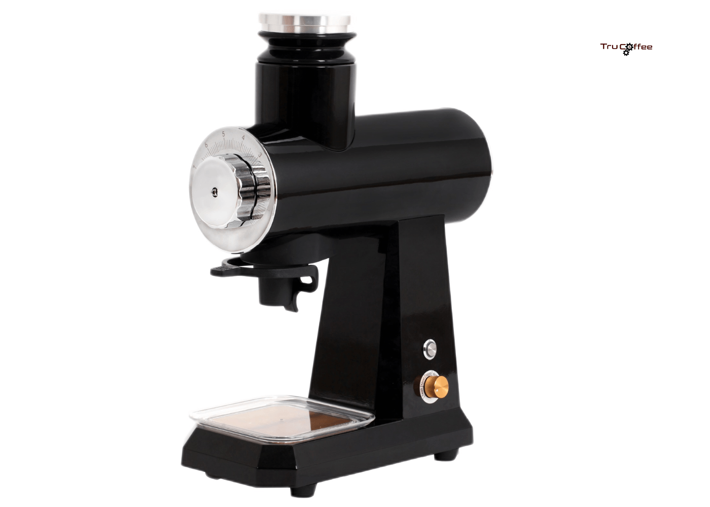 Coffee Format JX-928 Glossy Black - Professional Coffee Grinder