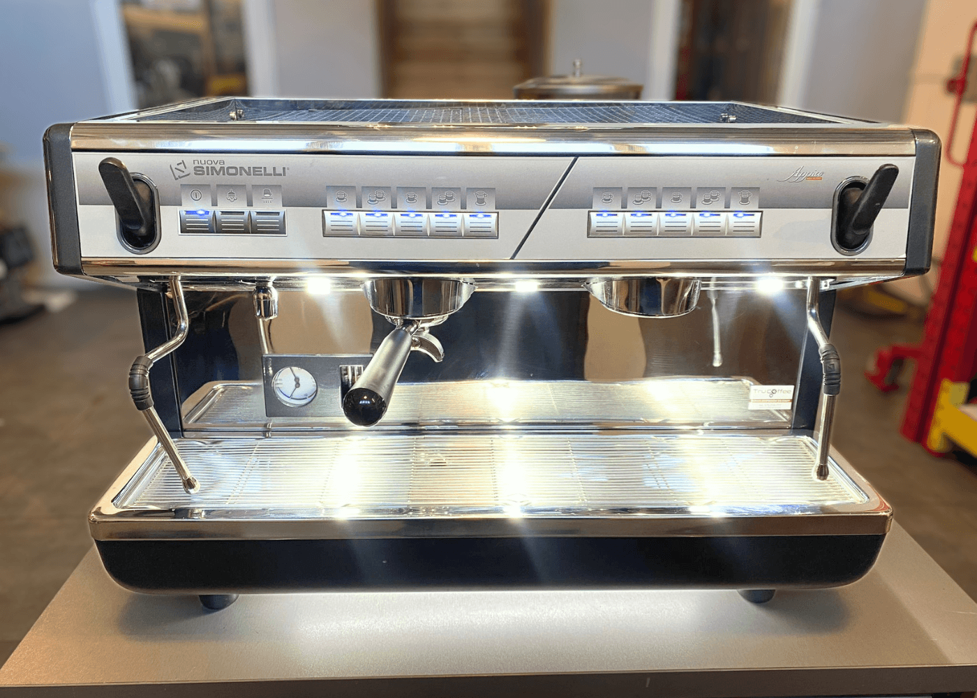 Nuova Simonelli Appia Life 2 Groups Tall Cup - Portafilter Espresso Machine