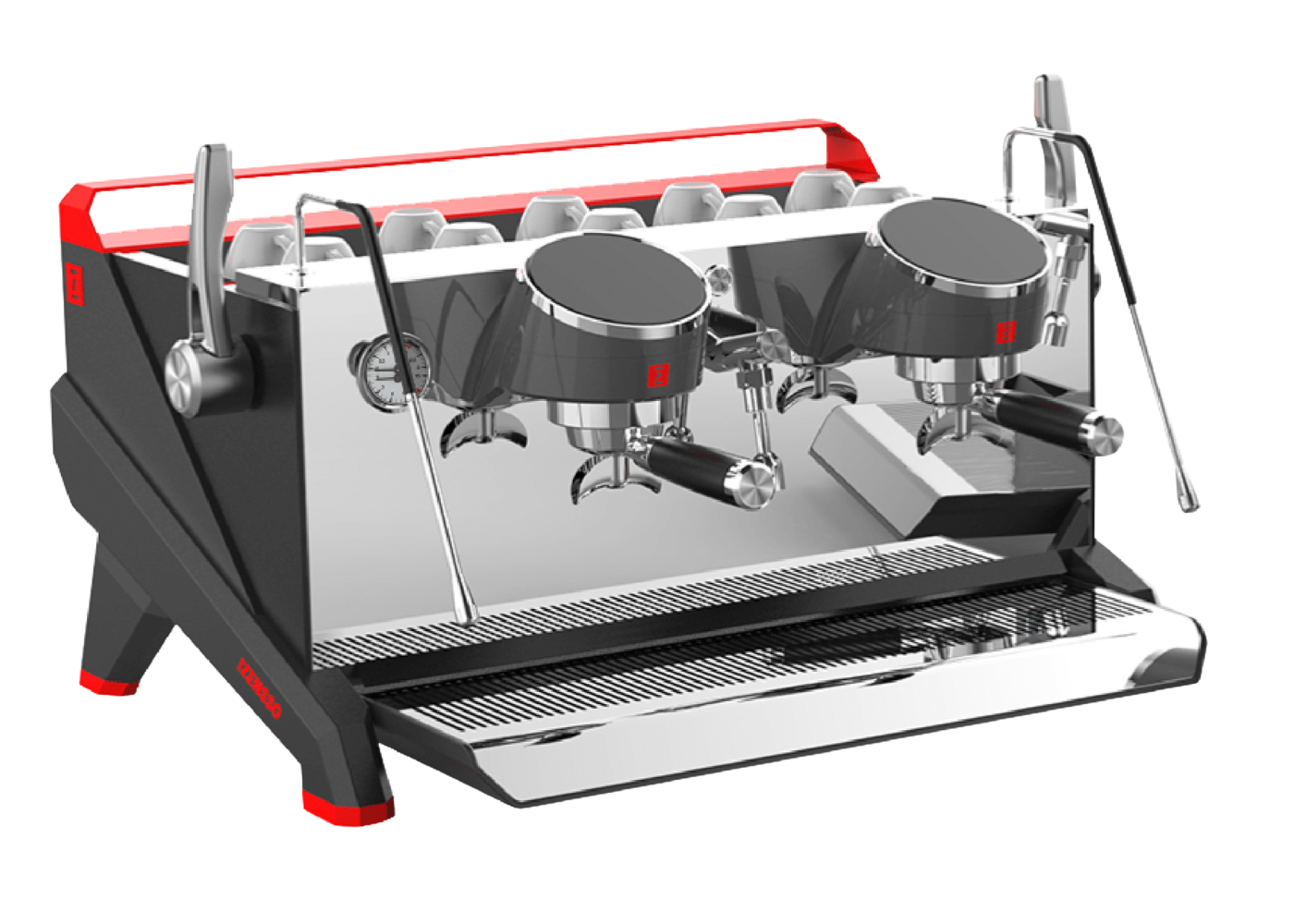 Izensso Raptor Black 2 group – Professional espresso machine - Image 1