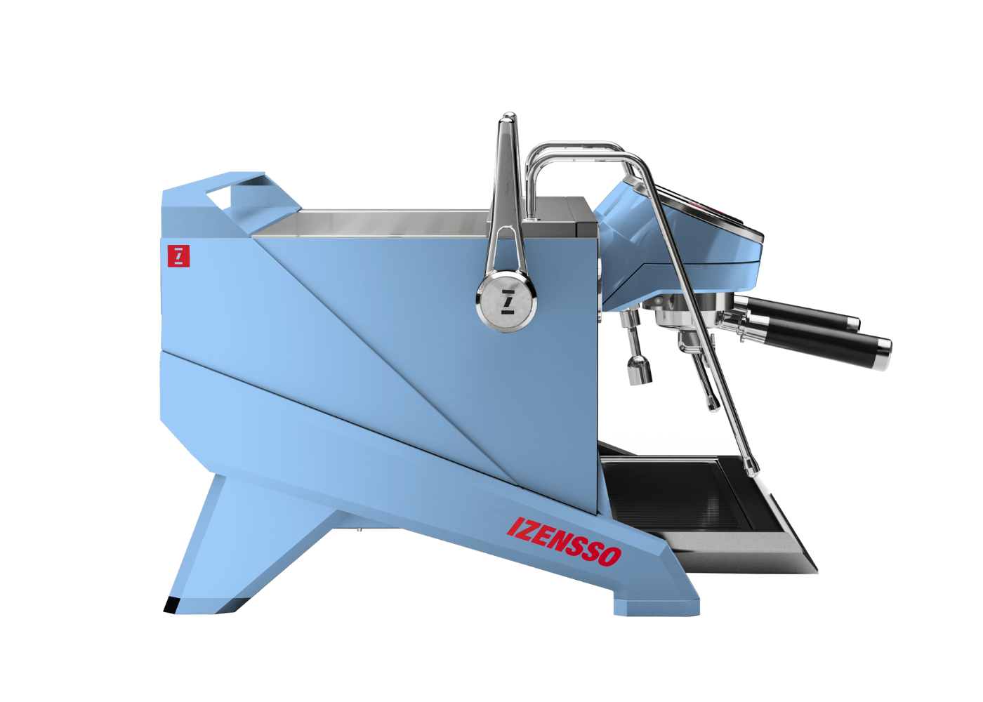 Izensso Raptor Blue 2 groups – Professional espresso machine - Thumbnail 2