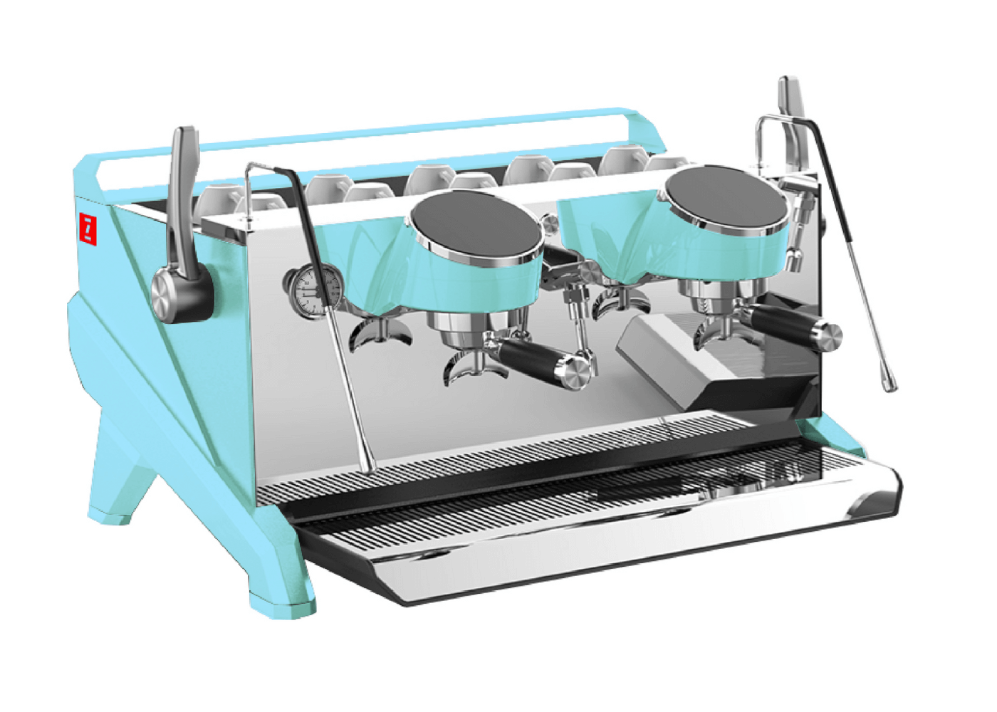 Izensso Raptor Mint 2 grups – Professional espresso machine - Image 1