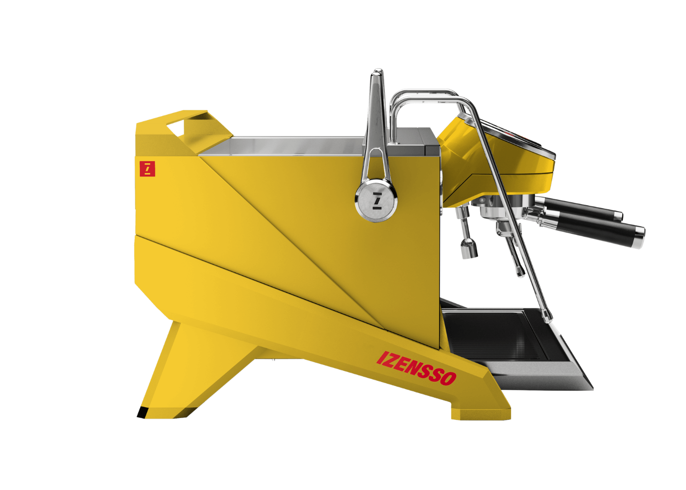 Izensso Raptor Yellow 2 groups – Professional espresso machine - Thumbnail 3