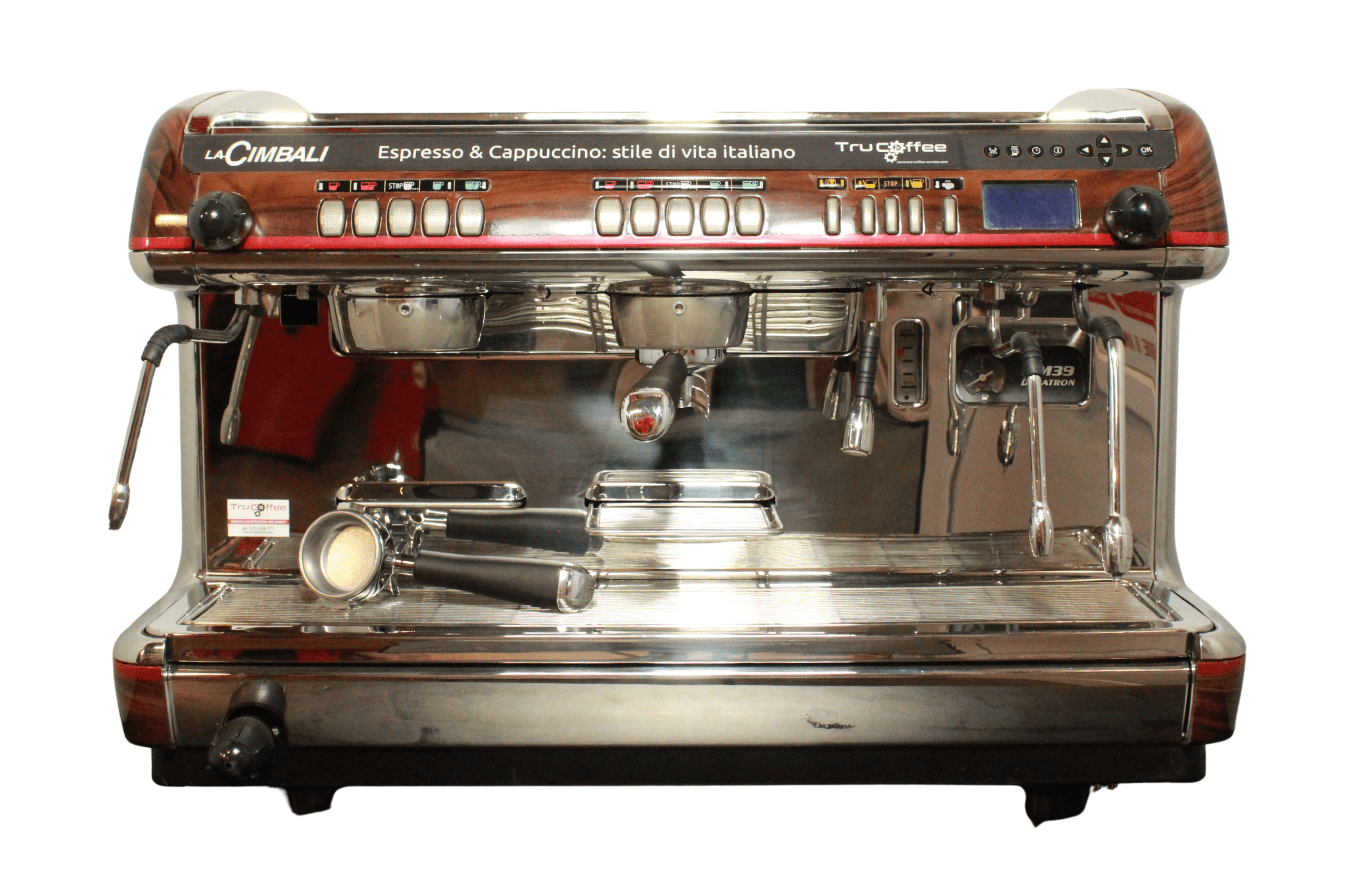 La Cimbali M39 Wood - Professional Italian Portafilter Espresso Machine