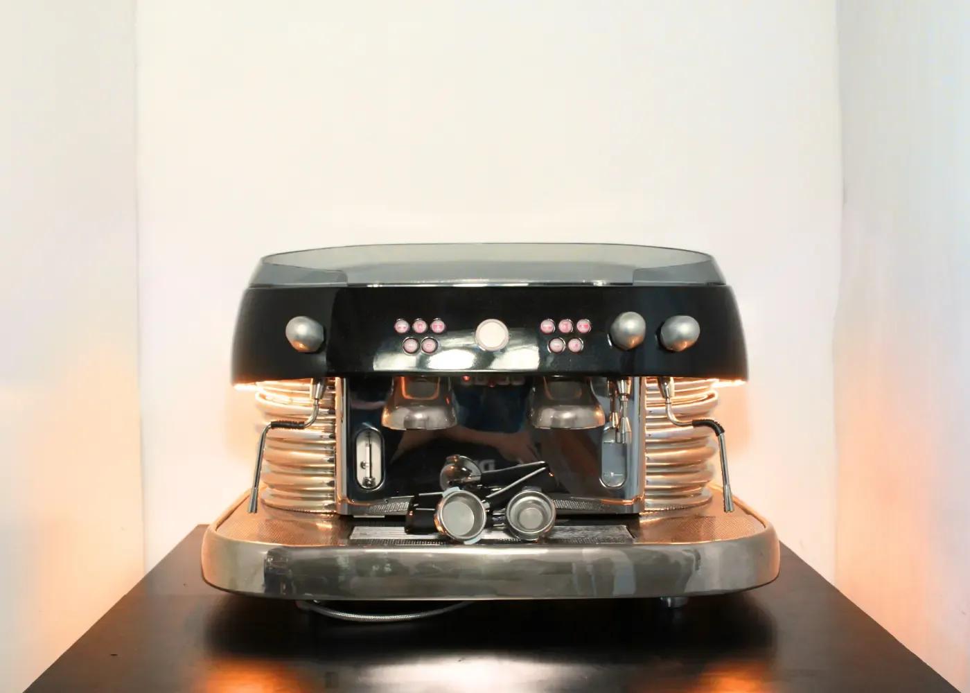 Brasilia Excelsior 2 Groups - Elegant Italian Portafilter Espresso Machine