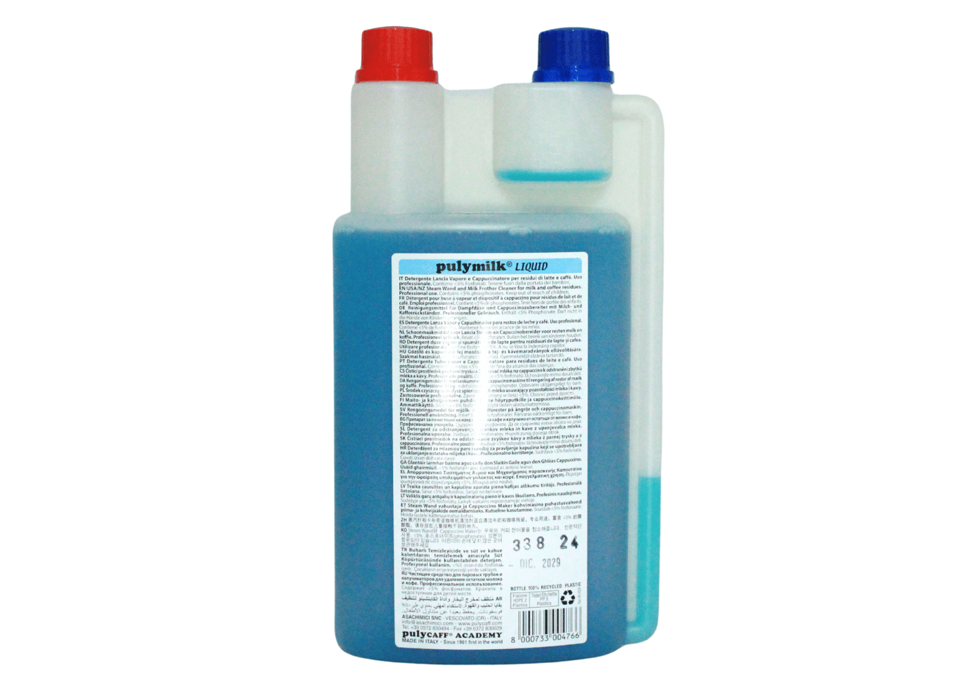 Puly Milk 1000 ml – milk system cleaning liquid - Thumbnail 2