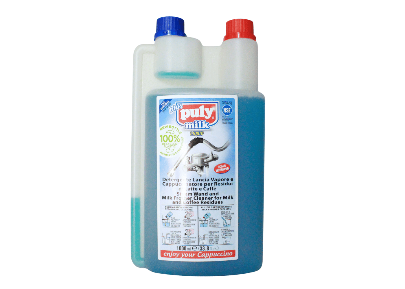 Puly Milk 1000 ml – milk system cleaning liquid - Image 1