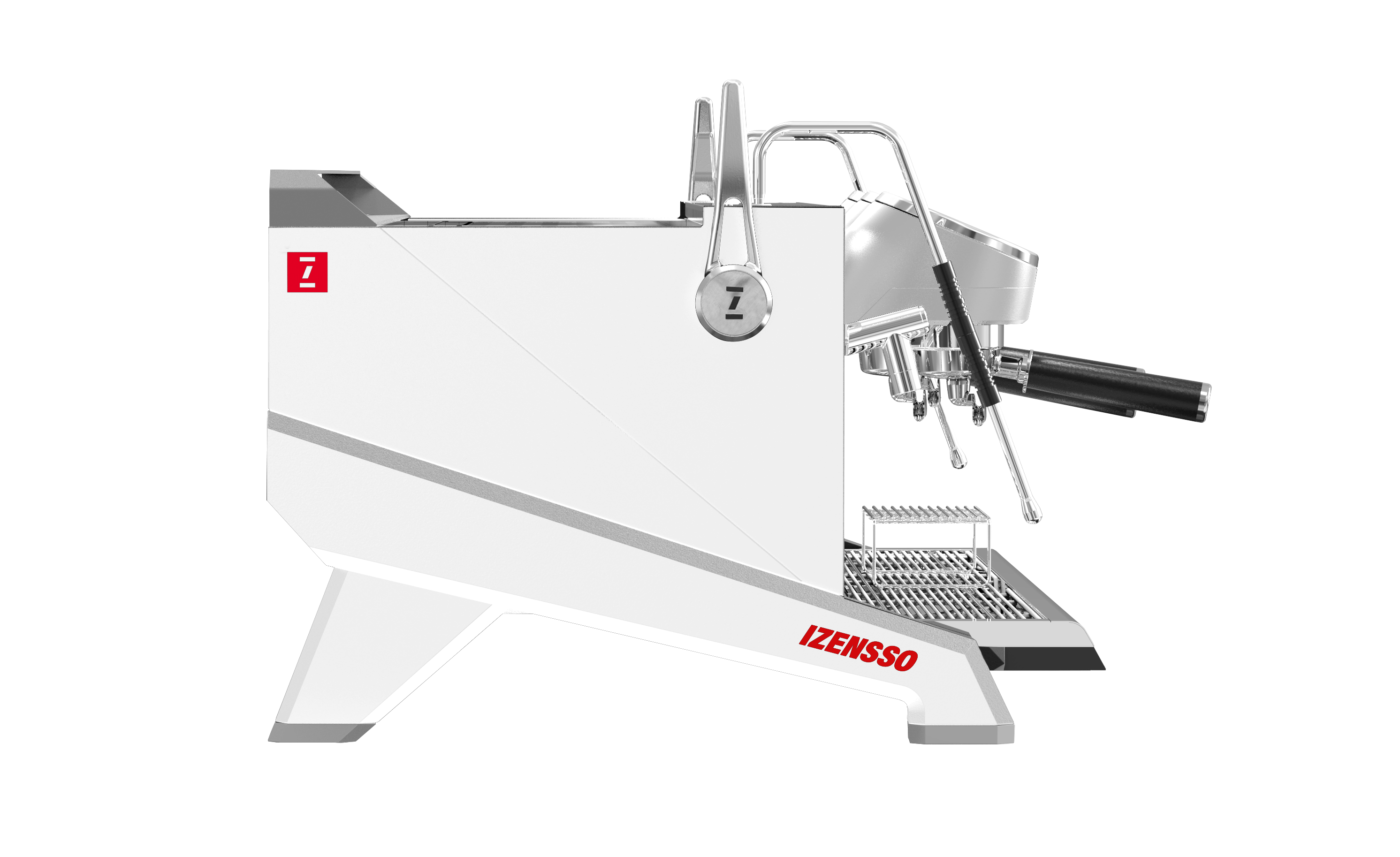 Izensso Raptor White3 groups – Professional espresso machine - Thumbnail 2