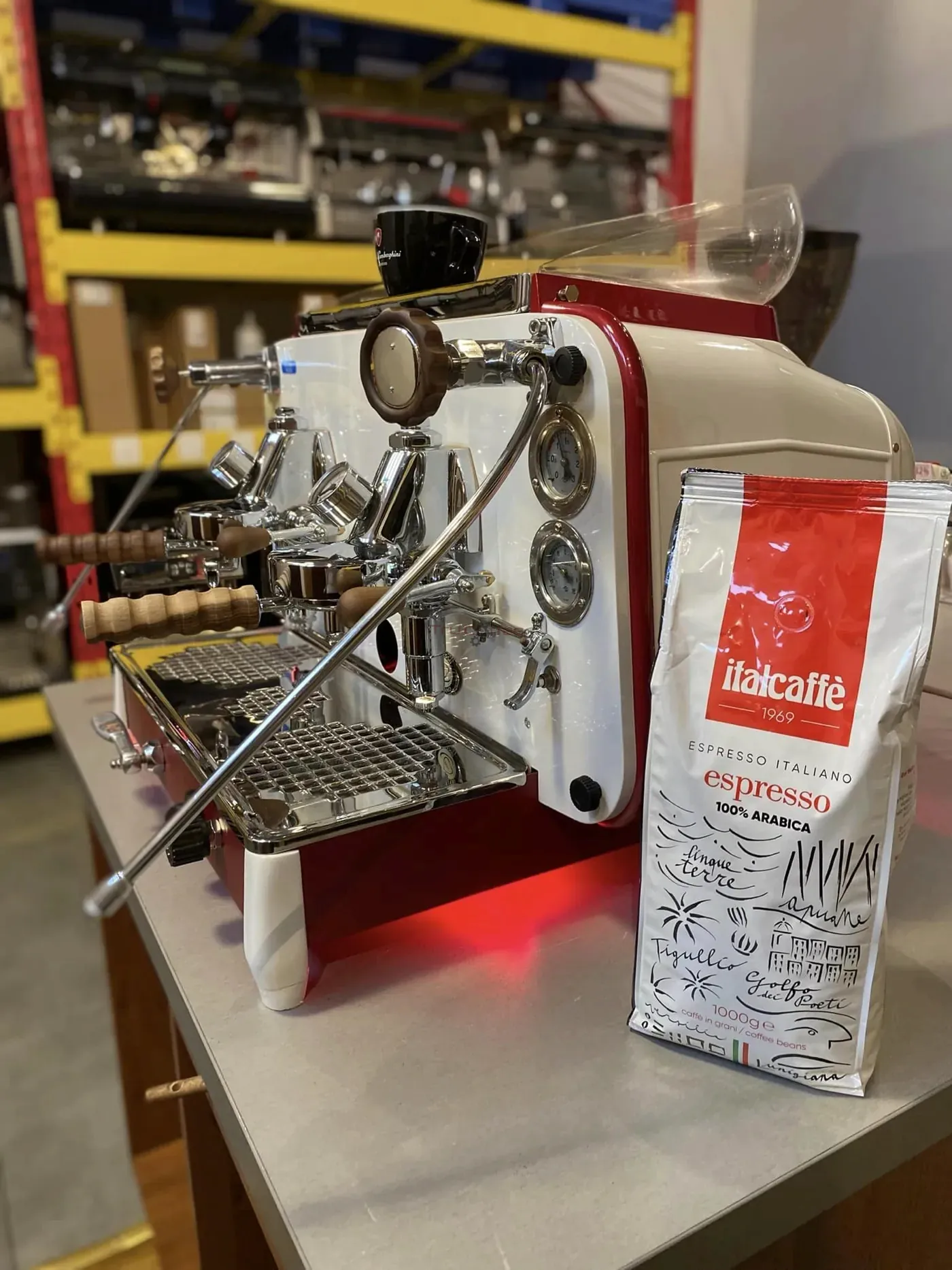 FAEMA E61 2 groups - Portafilter coffee machine thumbnail 5