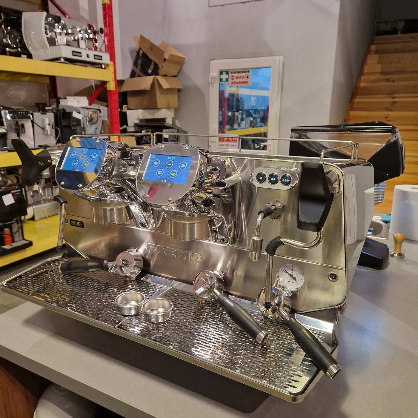 FAEMA President GT 2 groups - Portafilter coffee machine - View 1