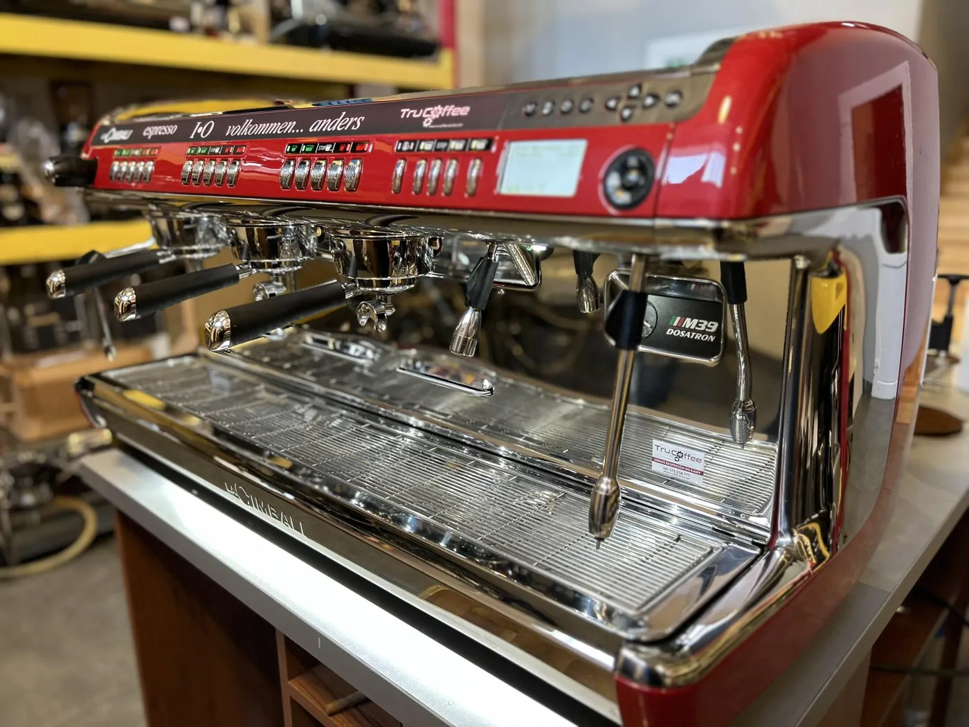 La Cimbali M39 Dosatron 3 groups Tall Cup - Portafilter coffee machine - View 2