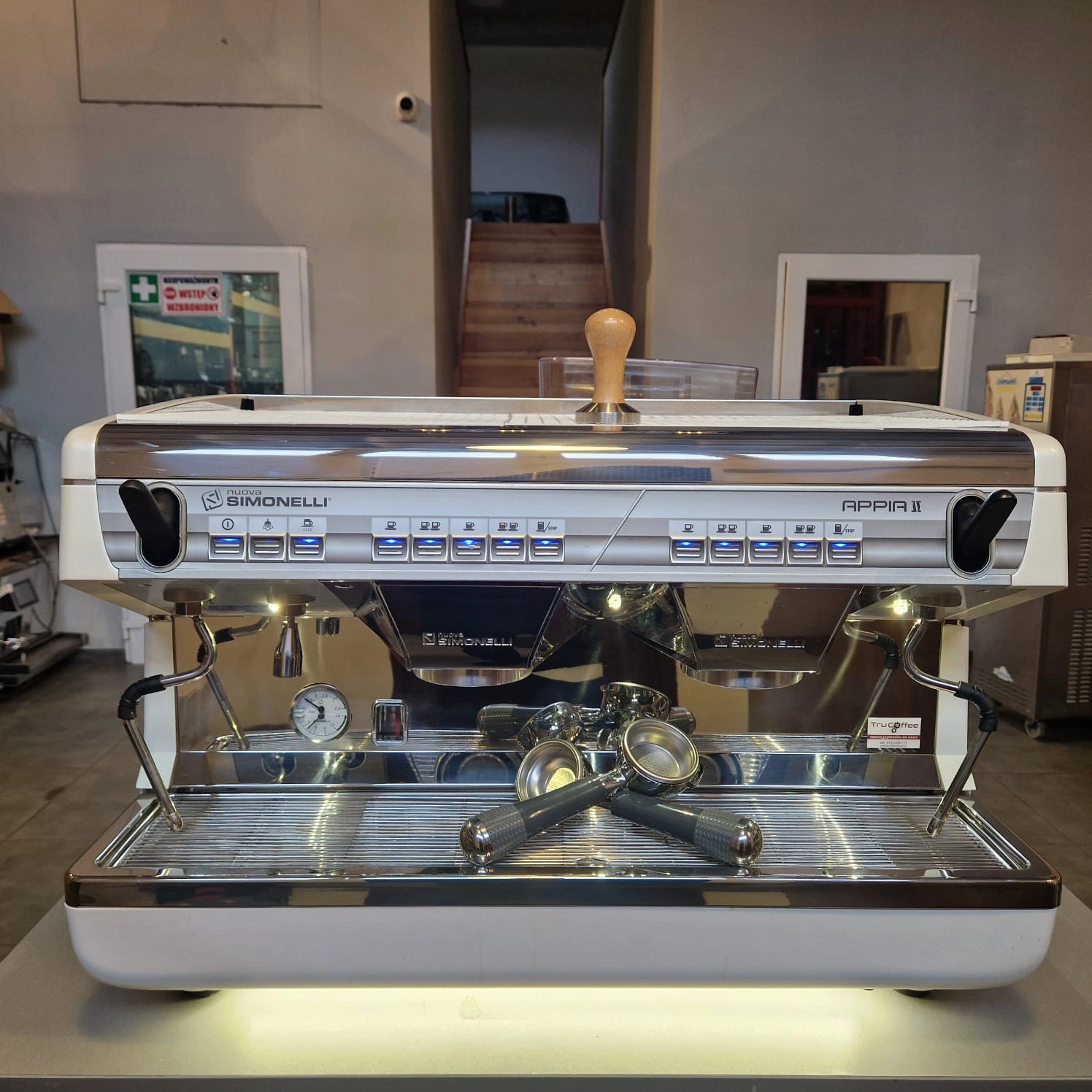 Nuova Simonelli Apia Life 2 groups Tall Cup - Portafilter coffee machine